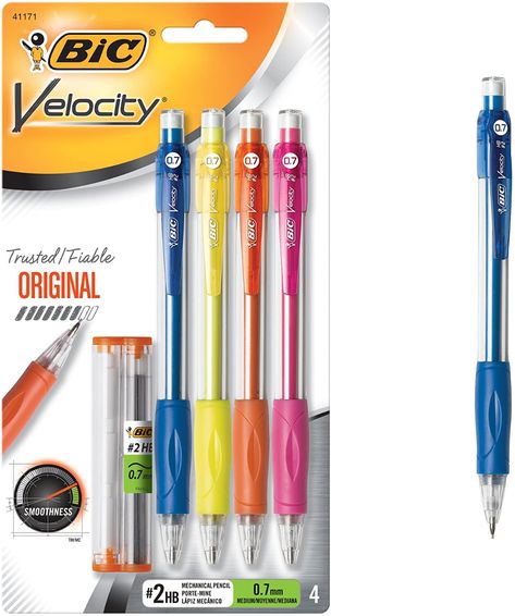 Save Mechanic Pencil, Bic Mechanical Pencils, Pentel Mechanical Pencils, Best Mechanical Pencil, Middle School Supplies, Studying Stationary, Wooden Pencils, Pens And Pencils, Mechanical Pencil