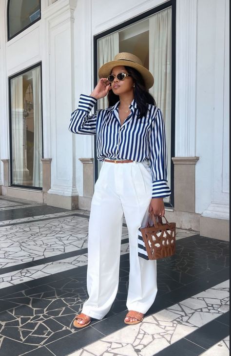 Causal Outfits 2024, 30th Outfit, Kefilwe Mabote, Chubby Girl Fashion, Cute Professional Outfits, 2piece Outfits, 30 Outfits, Look Formal, Causal Outfits