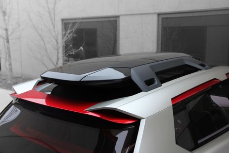 Nissan XMotion concept SUV makes bold and powerful slide into Detroit Concept Suv, Flotation Therapy, Car Roof Box, Detroit Motors, Roof Box, Tv In Bedroom, Urban Landscapes, Nissan Pathfinder, Futuristic Cars