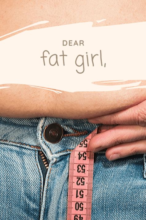 Dear Fat Girl, I see you. You don't want to attract attention to yourself, even though you know that people are looking. Fat Quotes, How To Feel Pretty, Fat Acceptance, Body Quotes, I'm Fat, Back Stretches For Pain, Stop Caring, Pretty Shirts, Support Network