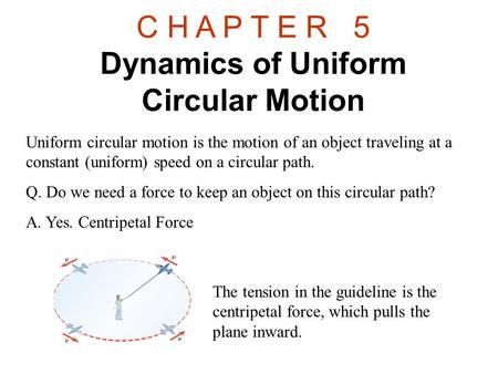 C H A P T E R 5 Dynamics of Uniform Circular Motion> Uniform Circular Motion Physics, Circular Motion Physics, Motion Physics, Motion Activities, Centripetal Force, Circular Motion, Model Airplanes, A P, Physics