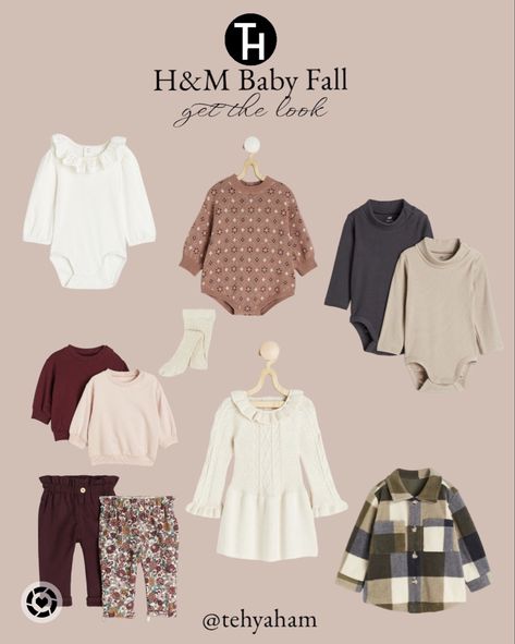 H&M baby fall outfits Dress Pants Bag pants Shacket Baby Todlef Newborn Follow my shop @Tehyaham on the @shop.LTK app to shop this post and get my exclusive app-only content! #liketkit #LTKfamily #LTKbump #LTKbaby @shop.ltk https://liketk.it/4iKoC Baby Family Photoshoot, Baby Fall, Bag Pants, Fall Baby Clothes, H&m Baby, Outfits Dress, Fall Dress Outfit, Halloween Baby, Ribbed Knit Dress