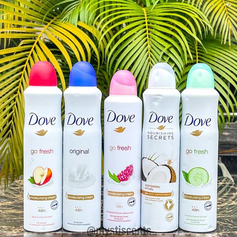 They Are Effective & Smell So Good! Happy New Week Beautiful. You can get these amazing Dove anti-perspirat deo sprays from us. Price: N4500 Please send a DM or WhatsApp 08181291663 to get yours 💚 #mystiscents #doveantiperspirant #lagosperfumes #lagosperfumeshop #onlineperfumestore #explore #lagosbusiness #shopmystiscents Dove Body Spray, Dove Antiperspirant, Deodorant For Women, Happy New Week, Flyer And Poster Design, Closet Designs, New Week, Moisturizer Cream, Body Spray