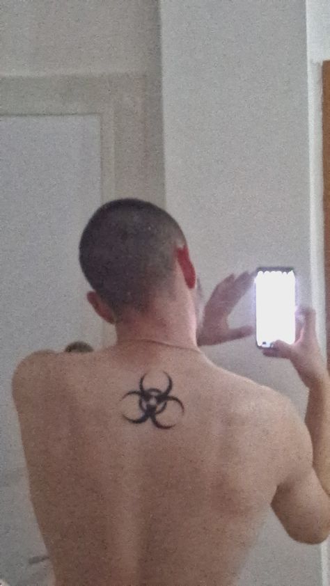 Bold Intriguing Edgy Dangerous
Resilient Captivating Toxic
Symbolic Attention Biohazard Tattoo Chaos Neck Tattoo, Toxic Waste Tattoo, Biohazard Symbol Tattoo, Black Out Neck Tattoo, Toxic Symbol Tattoo, Toxic Tattoo Ideas, Danger Tattoo, Envy Tattoo, Toxic Symbol