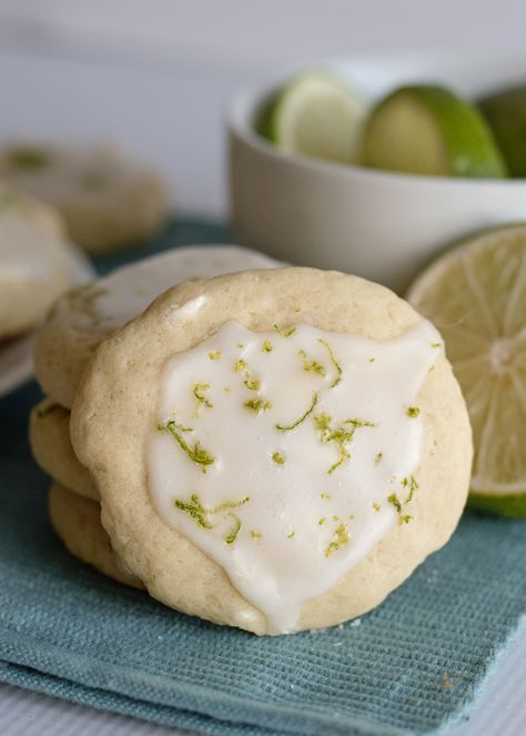 Lime Sugar Cookies, Recipe Using Lemons, Key Lime Cookies, Key Lime Desserts, Recipes Easy Quick, Chicken Recipes Easy, Chicken Recipes Easy Quick, Lime Cookies, Lime Desserts