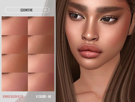 The Sims Resource - Kimiko Blush N.112 Sims 4 Cc Sims Resource Makeup, Sims 4 Cc From The Sims Resource, Sims 4 Cc Makeup Bronzer, The Sims Resource Face Details, Alpha Sims 4 Cc Skin Details, Sims 4 Cc Bronzer, Sims 4 Cc Highlight And Contour, Sims 4 Cc The Sims Resource Skin Details, Sims 4 Cc Blush Skin Details