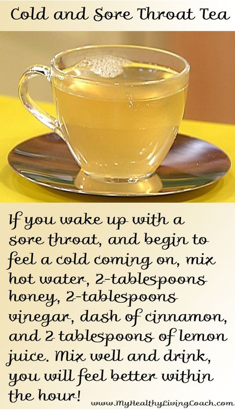 Cold and Sore Throat Tea Throat Tea, Sore Throat Tea, Sore Throat Remedies, Throat Remedies, Tea Remedies, Sick Remedies, Resep Diet, Home Health Remedies, Cough Remedies