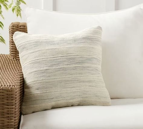 14 Outdoor Pillows That Signal the Official Start of Negroni Season - Dwell 18x18 Pillow Cover, Embroidered Pillow Covers, Pillow Texture, Indoor Outdoor Pillows, Pottery Barn Teen, Mirror Art, Embroidered Pillow, Spring Cleaning, Pottery Barn Kids