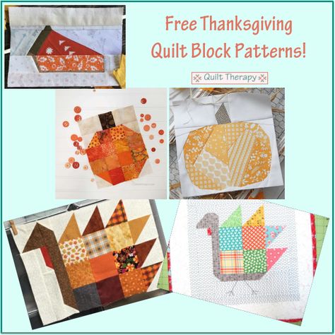 Thanksgiving Quilt, Tom Turkey, Quilt In A Day, Quilt Block Patterns Free, Thankful Thursday, Free Thanksgiving, Quilt Block Tutorial, Quilt Block Pattern, Half Square Triangles