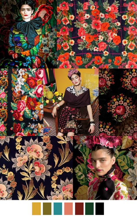 KAHLO Y CALDERON Fashion Design Inspiration, Frida Art, Deco Boheme, Theme Color, Color Stories, Colour Schemes, Design Interior, Colour Palette, Color Trends