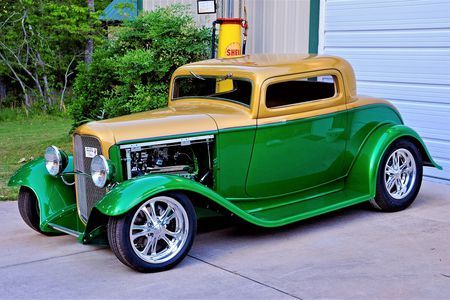 Brick Shed, Street Rods For Sale, Old Hot Rods, Ford Hot Rod, Hot Rods Cars Muscle, Cars 4, Muscle Cars For Sale, 32 Ford, Cauliflower Bites