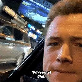 Taron Edgerton, Rocketman Movie, Taron Egerton Kingsman, Reaction Pic, Man Crush Monday, Ideal Boyfriend, Taron Egerton, Boogie Woogie, Man Movies