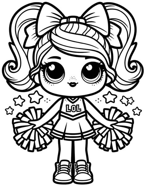 L.O.L. Surprise Dolls Coloring Pages - 40 Dif Lol Coloring, Lol Doll Coloring Pages, Pikachu Coloring Page, Monster Truck Coloring Pages, New Year Coloring Pages, Space Coloring Pages, Family Coloring Pages, Printable Christmas Coloring Pages, Disney Princess Coloring Pages