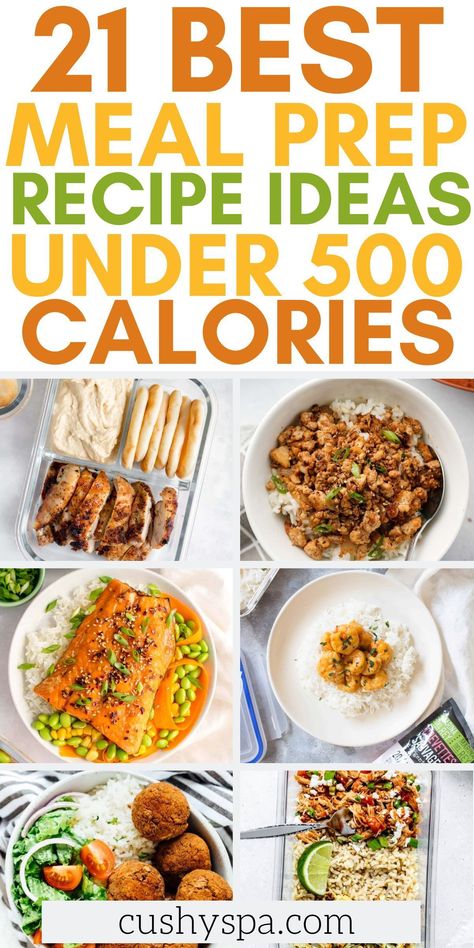 Discover a world of flavor and convenience with these delicious, low calorie dinners that you can meal prep for the week. Click the link to explore healthy recipe ideas that you can indulge in for a healthier lifestyle! 400 600 Calorie Meals, Meal Prep Ideas Low Calorie, Meal Prep For The Week Low Calorie, 350 Calorie Meals, Low Cal Meal Prep, 600 Calorie Meals, Healthy Low Calorie Dinner, Dinners Under 500 Calories, Salmon Meal Prep