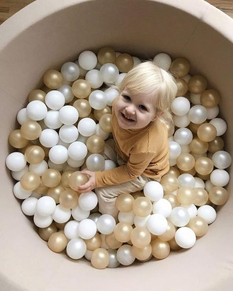 Ball Pit 200 Balls Beige toddler ball pit baby ball | Etsy Outdoor Ball Pit, Ball Pit For Toddlers, Kids Ball Pit, Baby Ball Pit, 1 Year Baby, Baby Ball, Ball Pit, Storage Pouch, 1 Year