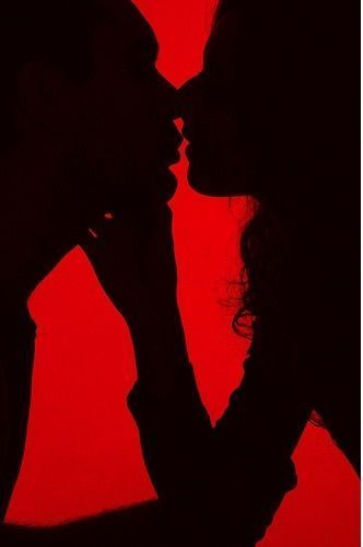 Aesthetic Colors, 인물 사진, Red Aesthetic, Two People, Shades Of Red, Light Red, Dark Aesthetic, Human Silhouette, Red Color