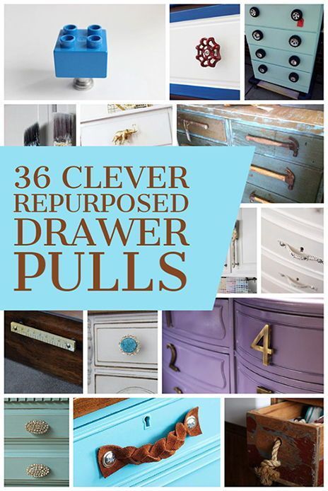 Desk Hardware Drawer Pulls, Novelty Drawer Pulls, Make Drawer Pulls, Creative Cabinet Pulls, Restoration Hardware Drawer Pulls, Repurpose Drawer Pulls, Dyi Drawer Pulls, How To Make Drawer Pulls, Unique Drawer Pulls Diy