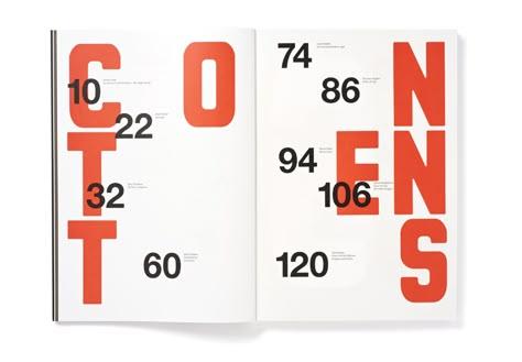 Table Of Contents Magazine, Contents Page Design, Table Of Contents Design, Typographic Layout, Mises En Page Design Graphique, Magazine Layout Inspiration, Contents Layout, Index Design, 잡지 레이아웃