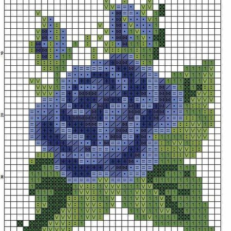 Cross Stitch Necklace, Floral Cross Stitch Pattern, Pixel Crochet, Pola Kristik, Crochet Quilt, Cross Stitch Patterns Flowers, Hand Embroidery Flowers, Floral Cross Stitch, Cross Stitch Rose