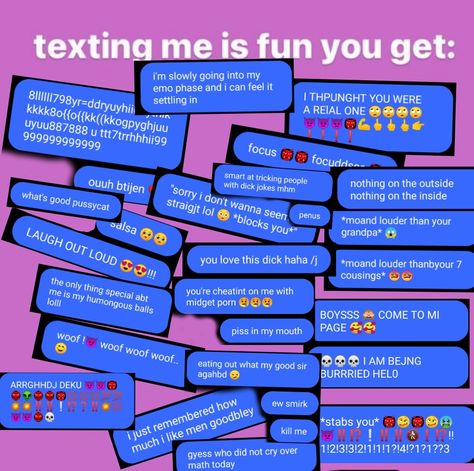 Things To Text About, Texting Me Is Fun You Get, What To Text When You Dont Know What To Say, Funny Replies To Wyd Texts, Funny Ways To Reply Wyd, Mean Texts, Funny Ways To Respond To Texts, Funny Ways To Respond To Wyd, Silly Texts