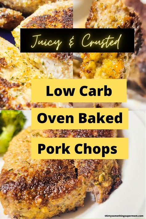 low carb pork chop recipe. Crock Pot Keto Pork Chops, Healthy Pork Chops In The Oven, Keto Ranch Pork Chops, Bariatric Recipes Pork Chops, Keto Baked Pork Chops Oven, Pork Chop Keto, Low Carb Baked Pork Chops, Low Carb Pork Chop Dinner, Best Keto Pork Chops Ever