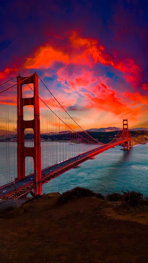 Golden Gate Bridge Wallpaper, Bridge Wallpaper, Flight Booking, Beautiful Cities, Galaxy Phone Wallpaper, Booking Flights, Istanbul Turkey, Golden Gate Bridge, Golden Gate