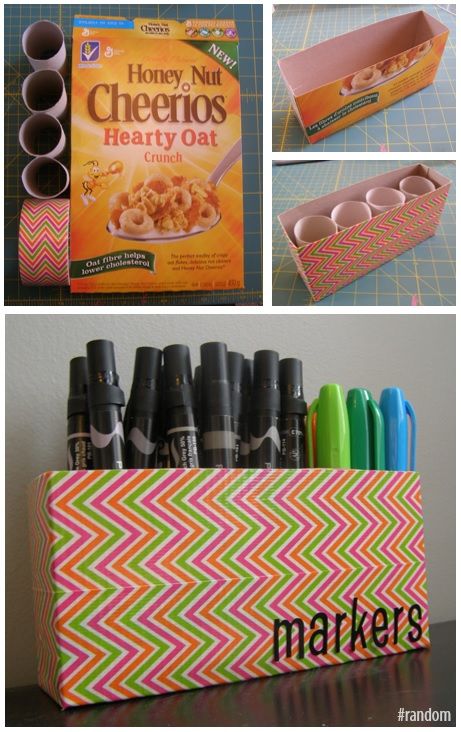 Rangement Art, Diy Magazine Holder, Tape Projects, Duct Tape Crafts, Summer Centerpieces, Cereal Boxes, Toilet Paper Rolls, Diy Magazine, Organization Diy