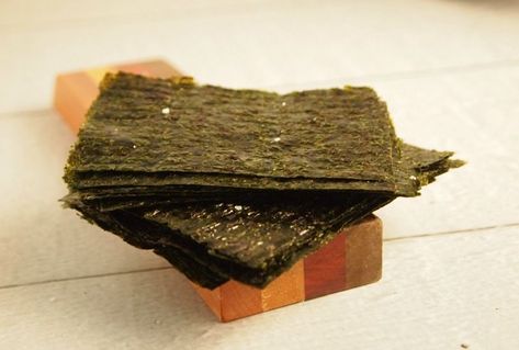 Make Your Own Seaweed Snacks Seaweed Snack Ideas, Snack Ideas Healthy, Seaweed Snack, Roasted Seaweed, Fish Rice, Rice And Veggies, Make Sushi, Seaweed Snacks, Sea Vegetables