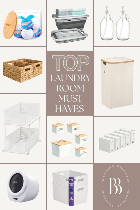 Ready for a laundry room makeover? Check out these must-have Amazon finds for effective organization and storage. From stylish cabinet organizers to versatile containers, these products and DIY ideas will help you declutter and create a functional, beautiful space. Explore now! Amazon Laundry Room, Laundry Soap Dispenser, Laundry Organizers, Laundry Time, Cabinet Organizers, Cool Room Decor, Laundry Solutions, Decorative Storage Baskets, Laundry Room Cabinets