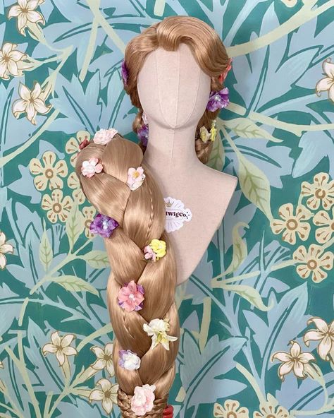 Rapunzel Wig, Princess Parties, Cosplay Inspo, Job Ideas, Tangled Rapunzel, My Princess, All Love, Princess Party, Hair Designs