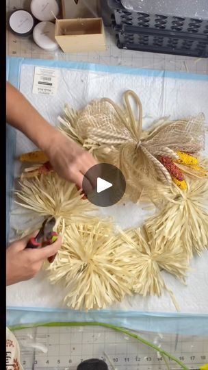 201K views · 2.5K reactions | Another Grass Skirt Idea | What do you think? | By Chalk It Up FancyFacebook Halloween Pumpkin Crafts, Grass Skirt, Christian Crafts, Chalk It Up, Halloween Decorating, Fall Crafts Diy, Pumpkin Crafts, Autumn Wreaths, Fall Ideas