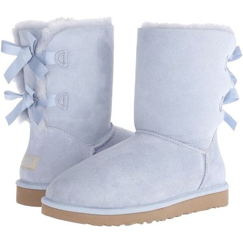 Blue Ugg Boots, Blue Uggs, Laced Up Boots, Ugg Bailey Bow, Glamour Vintage, Bow Women, Bailey Bow Uggs, Bow Boots, Ugg Bailey