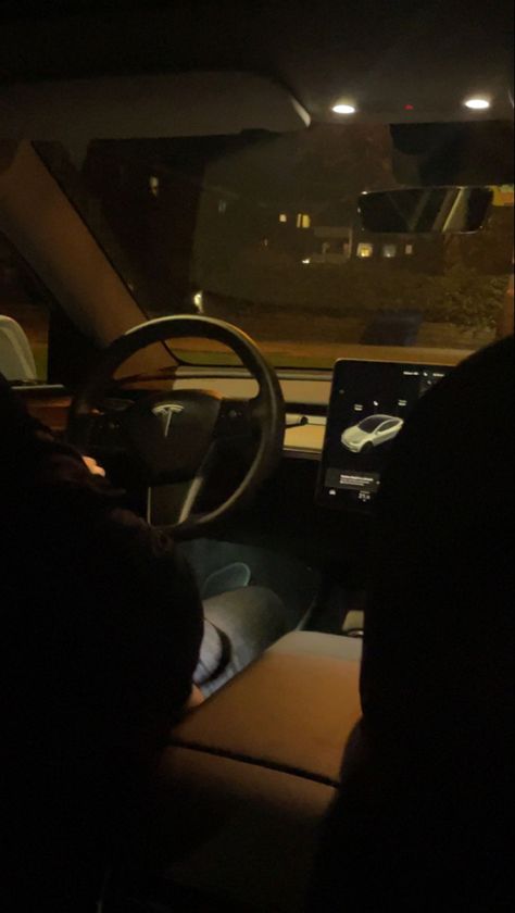 Late night Tesla ride Tesla At Night, Pics In Car, Fake Story Night, Car Tesla, Hangout Ideas, Snap Pics, Driving At Night, Night Pics, 2024 Board