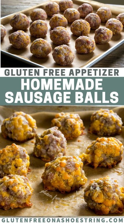 Gluten Free Sausage Cheese Balls, Gluten Free Bisquick Sausage Balls, Gluten Free Dairy Free Sausage Balls, Gf Sausage Balls, Paleo Sausage Balls, Gluten Free Sausage Balls Bisquick, Gluten Free Red Lobster Sausage Balls, Gluten Free Balls, Sausage Balls Gluten Free