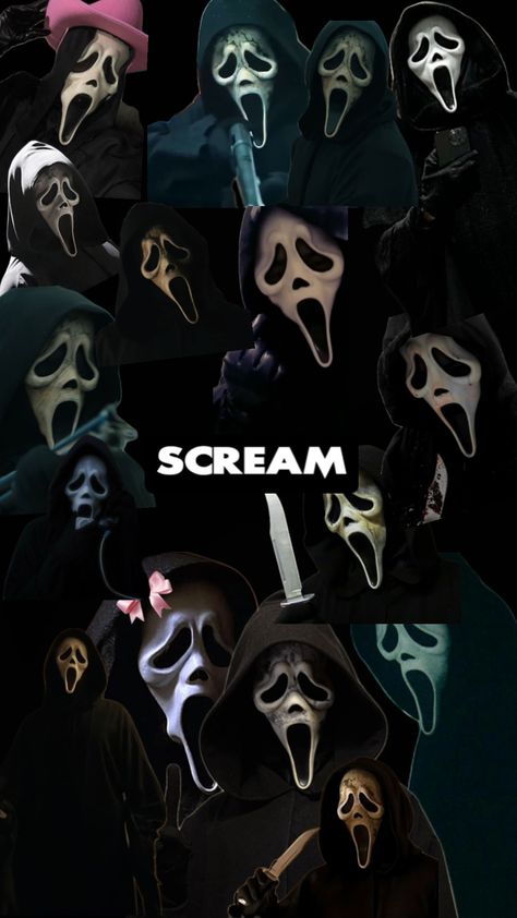 Scream Movie Aesthetic, Doofy Scary Movie, Scream Wallpapers, Wallpaper Movies, Scream Series, Scream Movies, Jill Roberts, Autumn Phone Wallpaper, Horror Fanatic