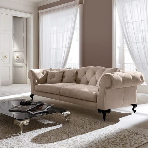 Italian Modern Sofa, Italian Leather Sofa, Italian Furniture Brands, French Sofa, Italian Sofa, Design Del Prodotto, Italian Furniture, Luxury Sofa, Upholstered Sofa