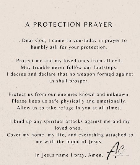 Protection Prayer, English Prayer, Ministry Quotes, Bible Journaling Printables, Love Prayer, Prayers Of Encouragement, Learn The Bible, God's Healing, Comforting Bible Verses