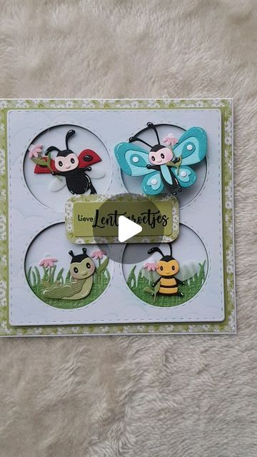 Marianne Design Cards, Bee Cards, Marianne Design, Sea Life, Card Ideas, Circles, Card Making, Bee, Layout