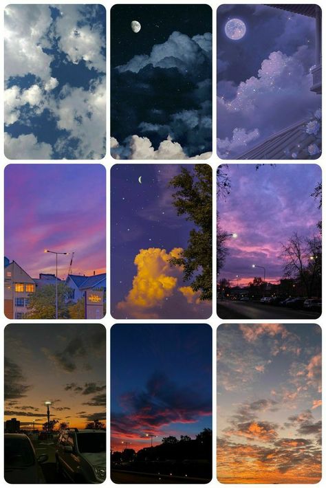 Aesthetic Sky Stickers Printable, Aesthetic Journal Pictures Printable, Scenery Printables, Aesthetic Pictures For Scrapbooking, Sky Stickers Printable, Posters Aesthetic Printable, Aesthetic Pictures Printable, Scrapbook Design Ideas Aesthetic, Scrapbook Design Ideas