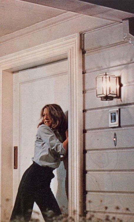 Jamie Lee Curtis in Halloween (1978) 80s Summer Slasher, 80s Slasher Summer, Summer Slasher, 80s Slasher, Women In Horror, The Night He Came Home, Slasher Summer, Halloween Franchise, Laurie Strode