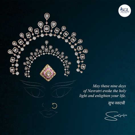 Stay tuned to our stories for a very special SGL NAVRATRI SALE! 🎁 SGL wishes you a prosperous and auspicious Navratri season 🎊 May Maa Durga bless you with good health and happiness 🙏 Navratri Creative Ads For Jewellery, Navratri Creative Ads Jewellery, Durga Creative Ads, Navratri Wishing Post, Dussehra Jewellery Creative Ads, Navratri Jewellery Ads, Happy Navratri Creative Post, Happy Navratri Creative Ads, Navratri Creatives