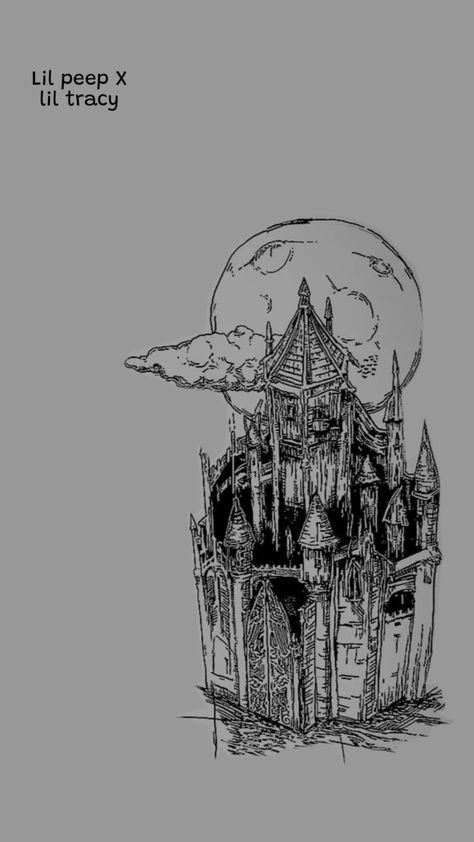 Castles wallpaper lil peep X lil tracy Castles Wallpaper, Hellboy Wallpaper, Peep Wallpaper, Lil Tracy, Castle Tattoo, Lil Peep Hellboy, Iconic Wallpaper, About Tattoo, Black Ink Tattoos