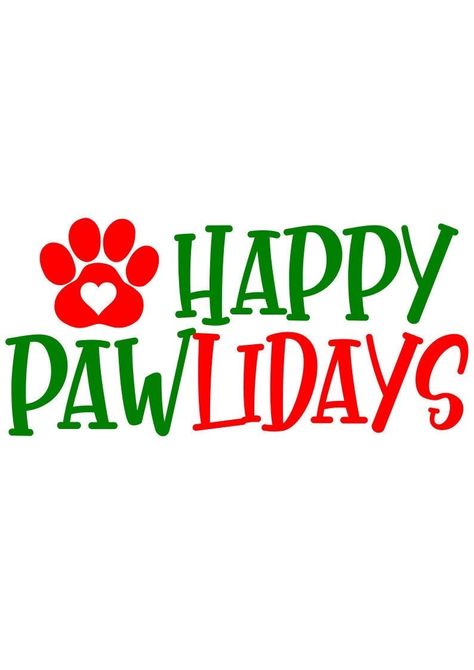 Happy Pawlidays, Brother Scanncut2, German Folk, Diy Santa, Christmas Pics, Holiday Images, Dog Svg, Santa Paws, Xmas Diy