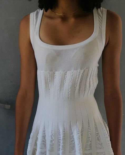 Vintage 90s AZZEDINE ALAÏA Sleeveless Skater Dress Alaïa White - Etsy UK Azzedine Alaïa, White Bustier, Azzedine Alaia, Skater Dress, Vintage 90s, Etsy Uk, France, Womens Dresses, Dresses