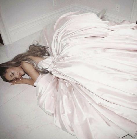 Somewhere Only We Know, Ariana Grande, A Woman, Pink, White, Instagram