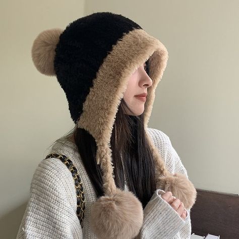 ✨ #WinterHat #CozyAccessories #WinterFashion #WarmAndStylish #HatSeason #ColdWeatherStyle #KnitHat #WinterWardrobe #FashionableWarmth #HatGoals #WinterEssentials #CozyVibes Woolen Cap, Winter Knit Hats, Trapper Hats, Winter Cap, Ear Protection, Ear Hats, Women's Beanie, Fall Accessories, Winter Beanie