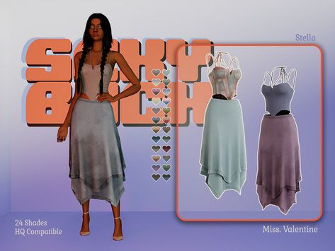 Sims 4 Corset Top, Sims 4 Corset, Stella Dress, Sims 4 Toddler, Sims 4 Collections, Sims Community, Sims 4 Game, Valentines Outfits, Sims 4 Clothing