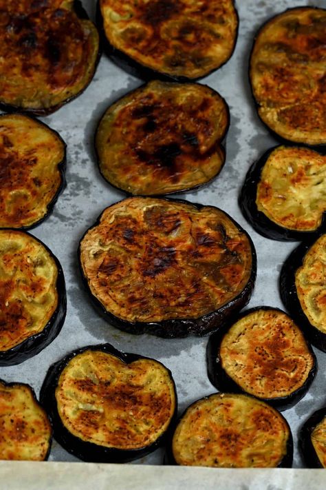 Baking Eggplant In Oven, Bake Eggplant Oven, Roast Eggplant Oven, Roast Eggplant In Oven, Eggplant Oven Recipes, Oven Roasted Eggplant Recipes, Roasted Eggplant Oven, Oven Eggplant, Eggplant Oven