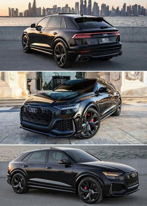 Audi Rsq8, Luxury Cars Audi, Black Audi, Cars Aesthetic, Sport Suv, Luxury Car Brands, Car Organization, Aesthetic Car, Audi E-tron