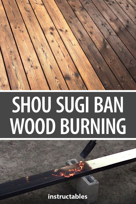 Sugi Ban Wood, Burnt Wood Finish, Torch Wood, Wood Burning Techniques, Walnut Timber, Craftsman Furniture, Charred Wood, Lawn Furniture, Sugi Ban